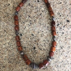 Chunky Beaded Nagalad Necklace